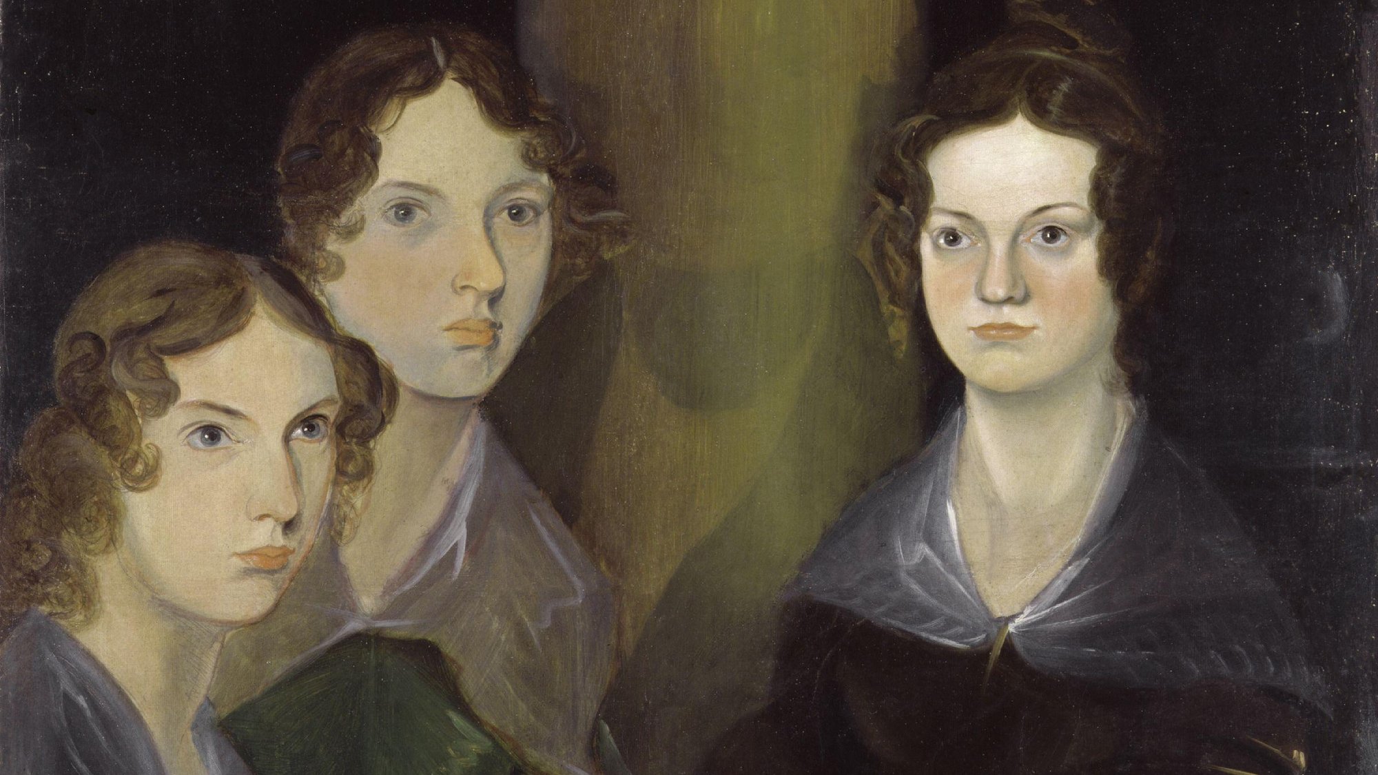 Las hermanas Brontë, Anne, Emily y Charlotte. (Wikimedia Commons)