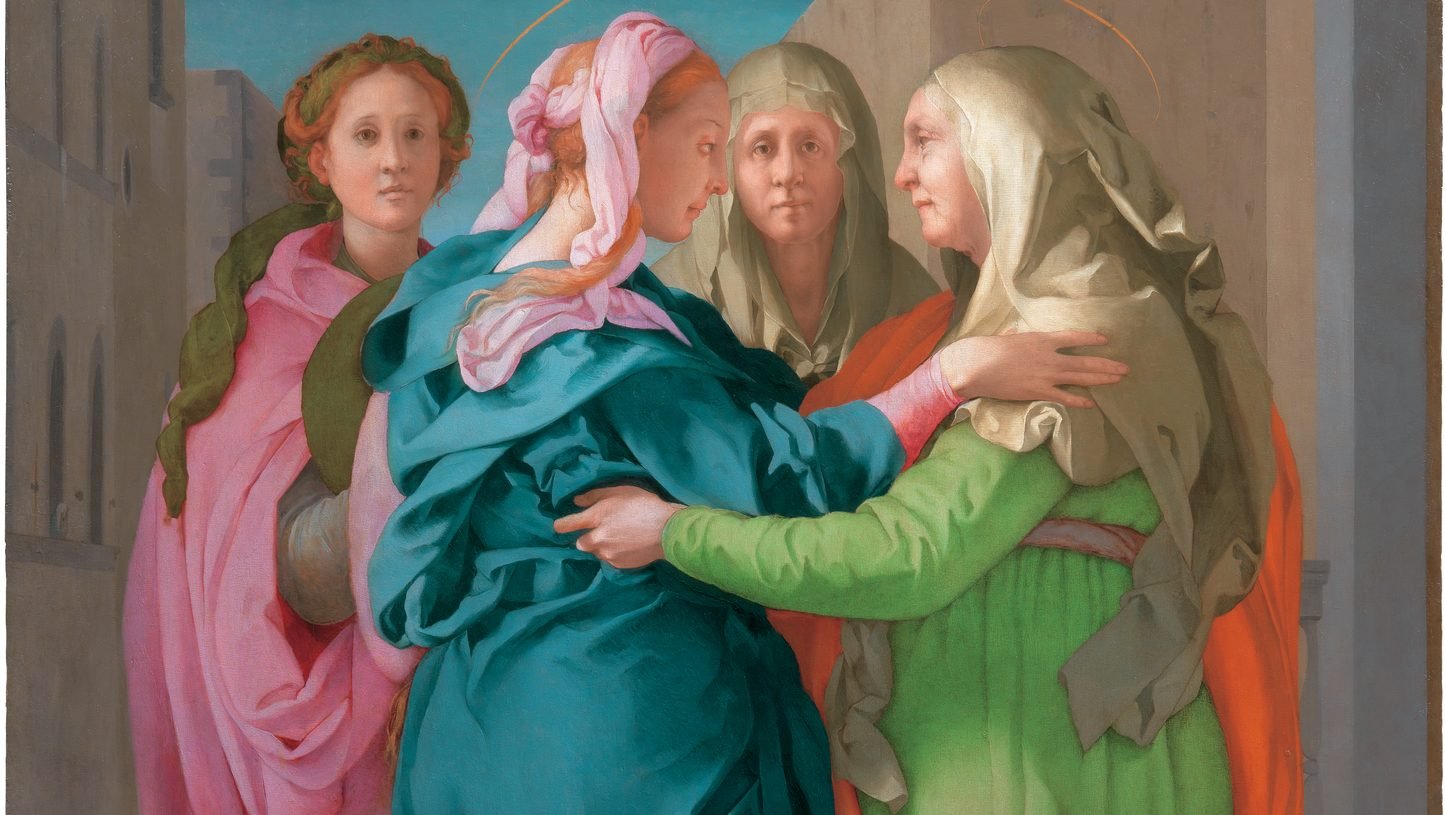 "La Visitación", obra de Jacopo da Pontormo. (© Antonio Quattrone, Florence/Getty)