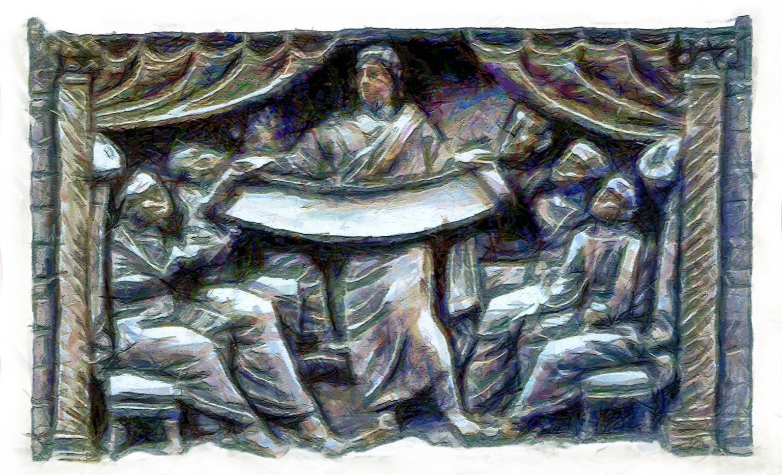 Marción enseñando. (Mart Sander / Wikimedia Commons)