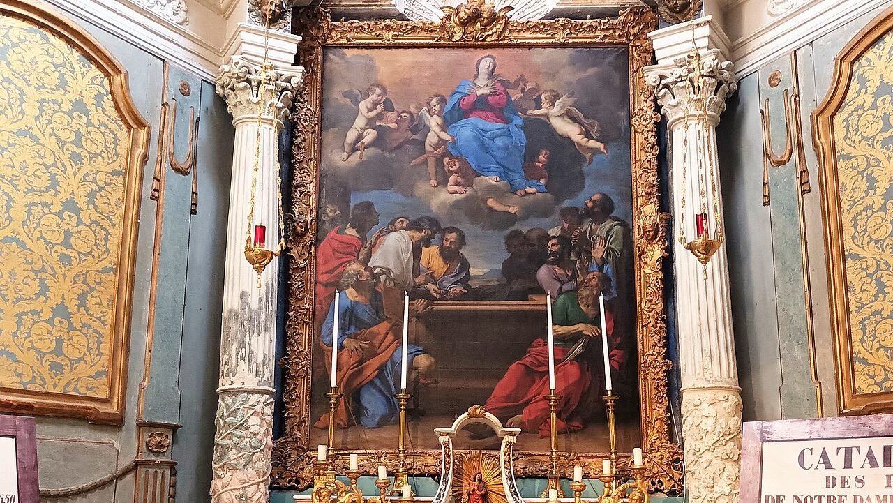 "La Asunción de María", de Nicolas Mignard (1606-1668), pintor francés. (Wikimedia Commons)