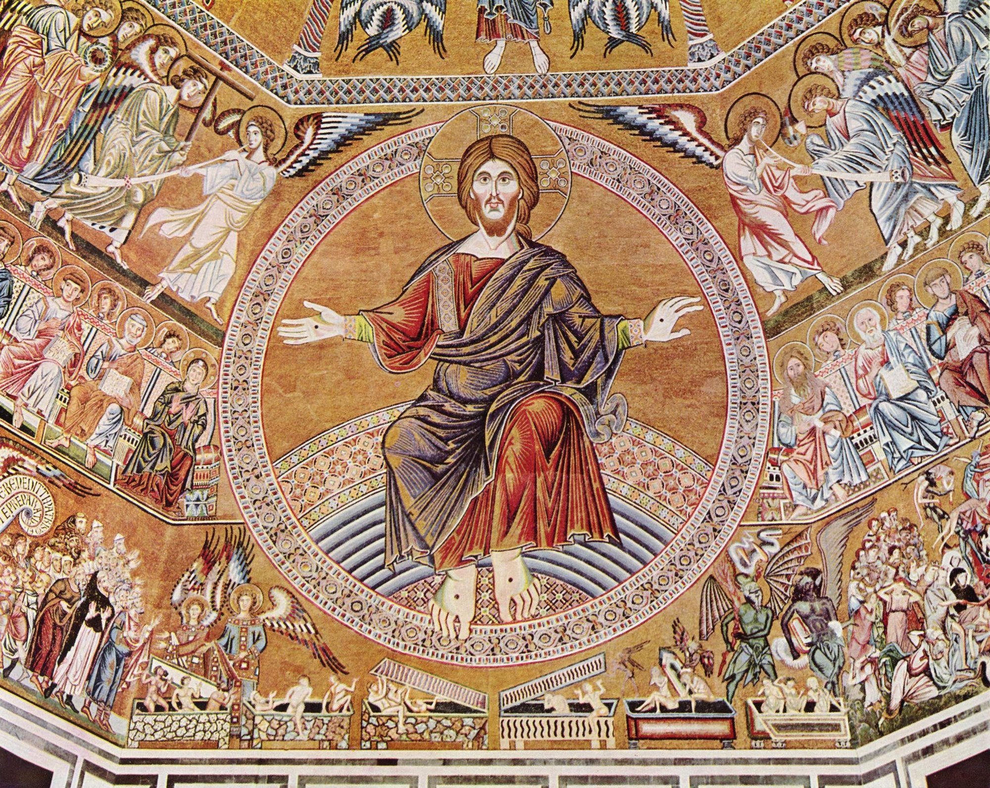 "The Last Judgement," Florentine mosaic. (Wikipedia)