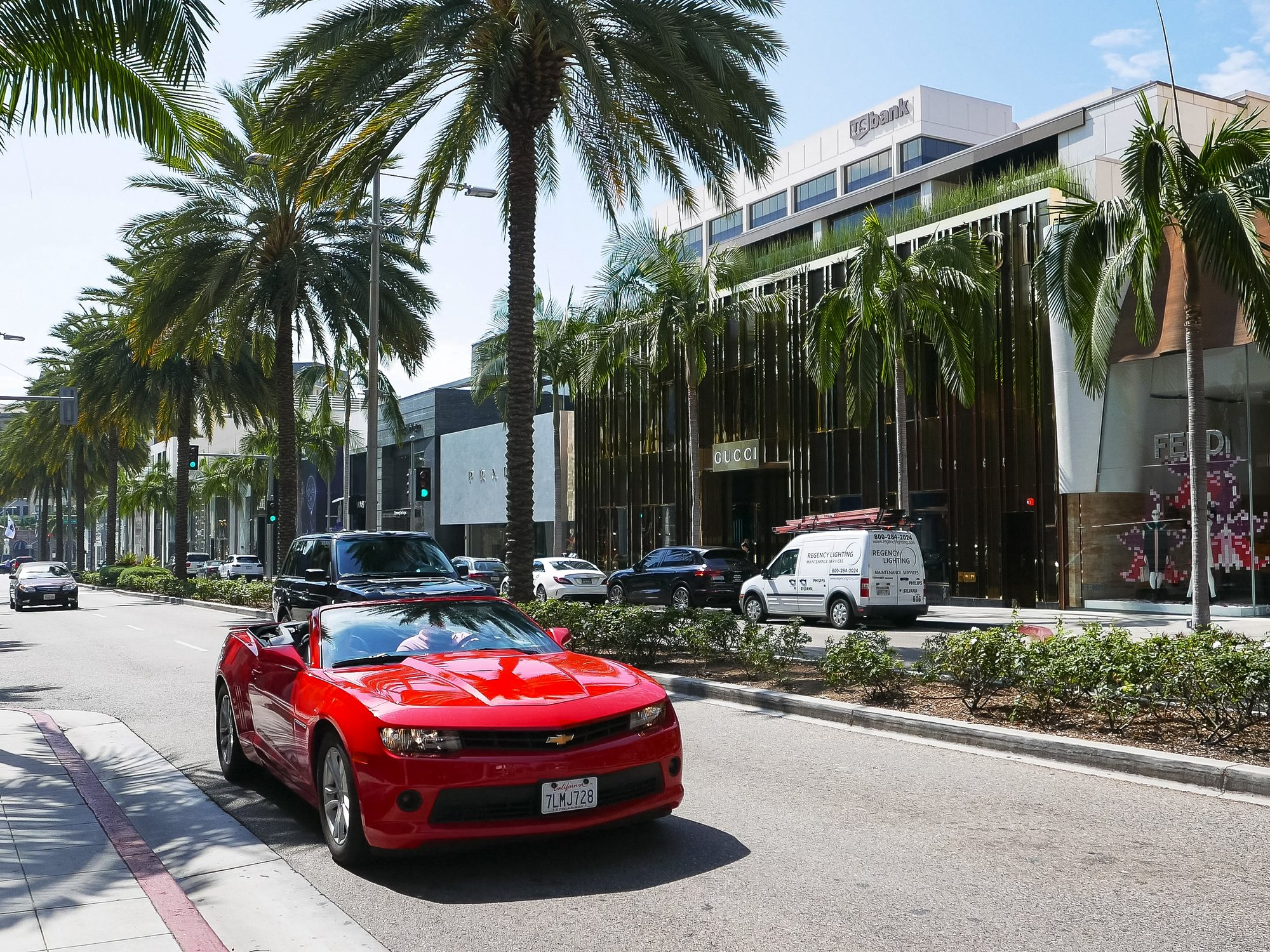 Rodeo Drive in Los Angeles