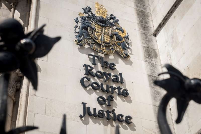 The Royal Courts of Justice on Fleet Street