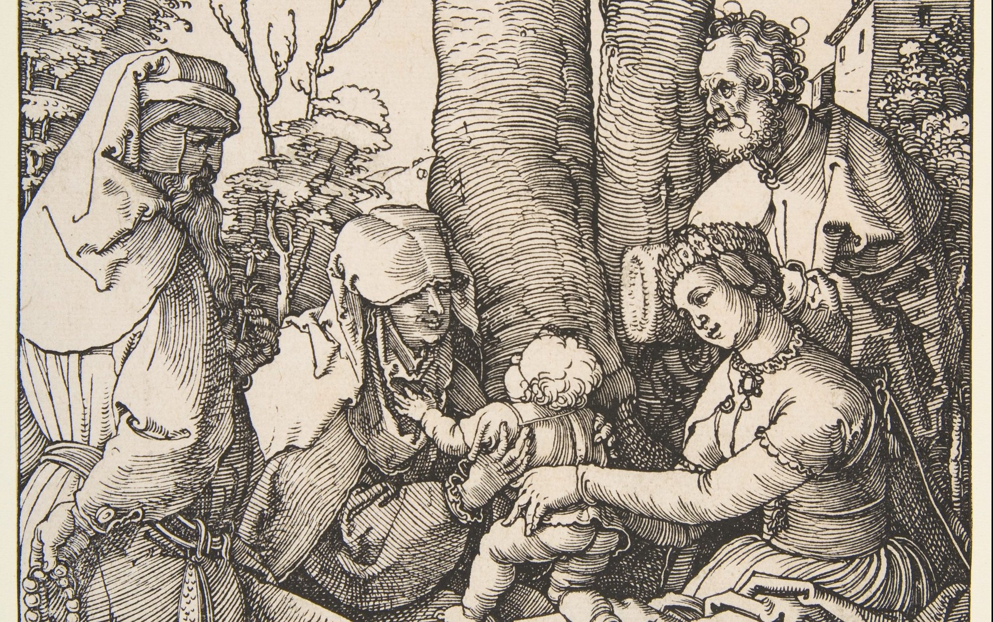 The Holy Family with Saint Joachim and Saint Anne. (Metropolitan Museum of Art)