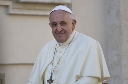 Pope Francis in St. Peter's Square
