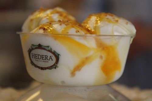 Hedera Ice cream made for the Jubilee of Mercy. Credit: Bohumil Petrik/CNA.