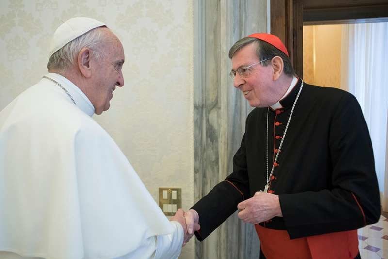 Pope Francis with Cardinal Kurt Koch