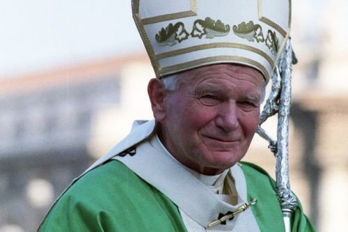 Pope John Paul II circa 1991. Credit (C) L'Osservatore Romano.