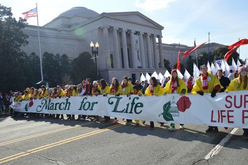 The March for Life in Washington