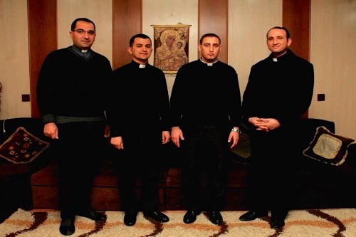 Iraqi seminarians. Photo courtesy of Remi Momica