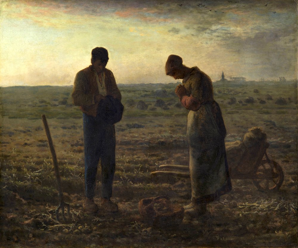 Jean-François Millet's "The Angelus." WIKIMEDIA COMMONS