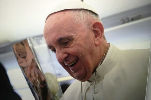 Pope Francis. Credit: Alan Holdren/CNA.