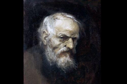 Head Study of an Apostle. Artist: Clemens Fuchs. Photo Courtesy of the One Faith Exhibition.
