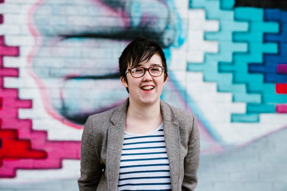 Freelance journalist Lyra McKee poses for a photo in Belfast