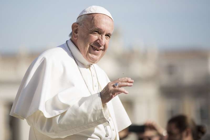 Pope Francis in St. Peter's Square Nov. 14