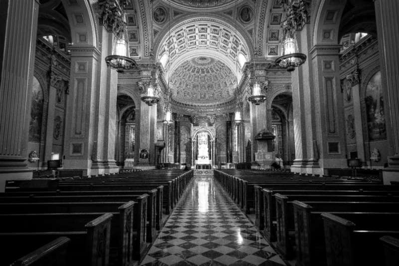 The Cathedral Basilica of Saints Peter and Paul in Philadelphia