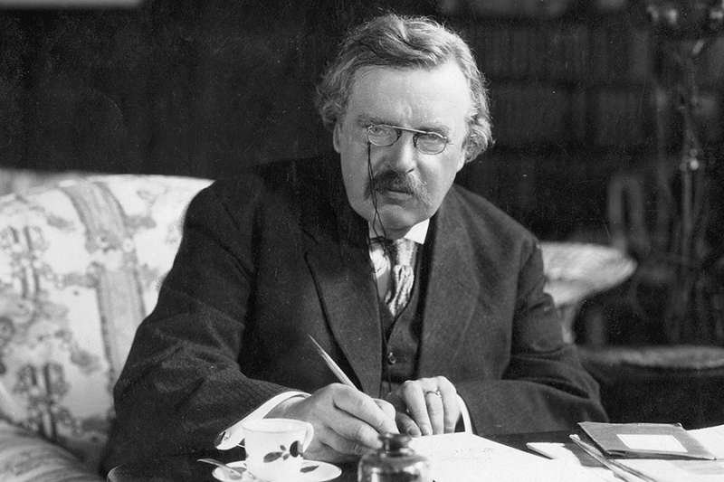 G.K. Chesterton. Public Domain.