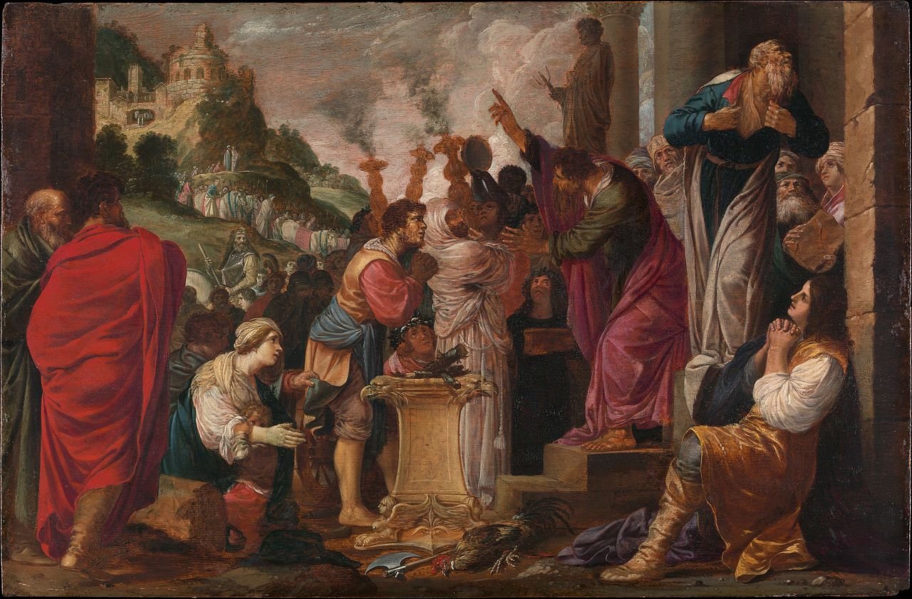 “Paul and Barnabas at Lystra,” by Jacob Pynas, 1592/1593-circa 1650, Dutch.
