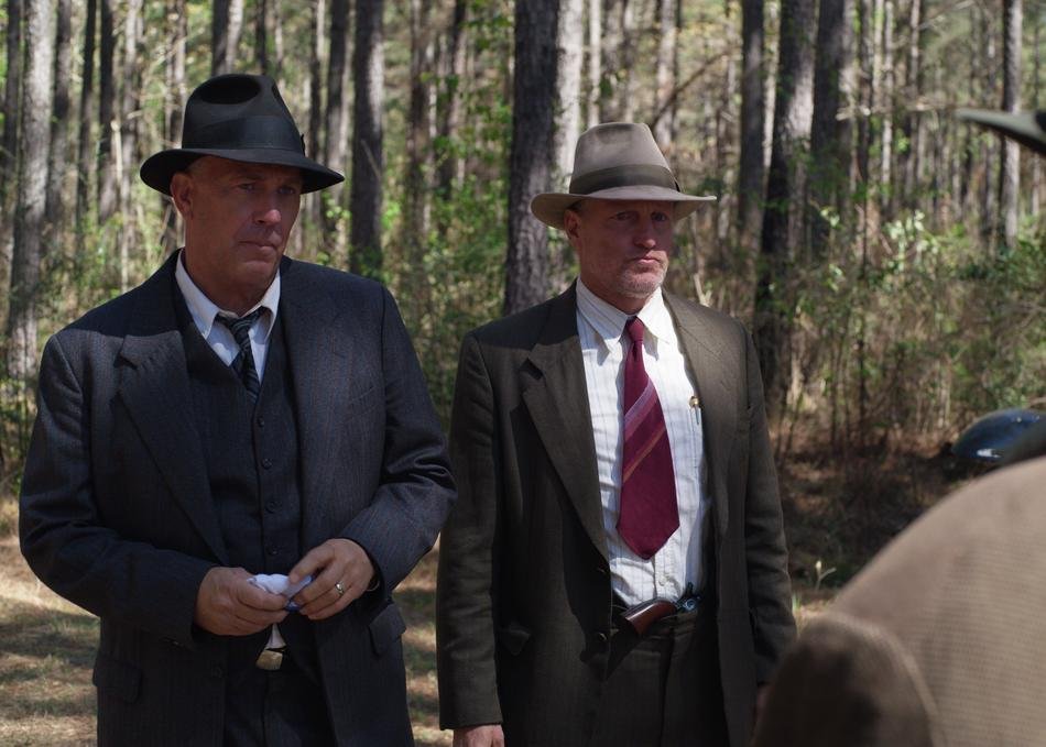 Kevin Costner and Woody Harrelson in The Highwaymen (2019)