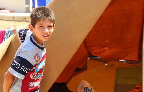 Refugee child in Ankaway