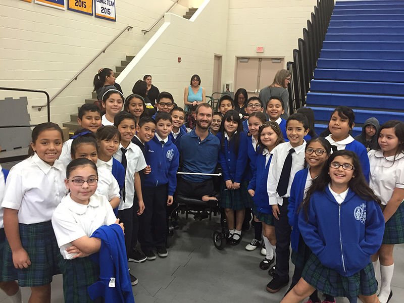 Miraculous Medal School-Nick Vujicic