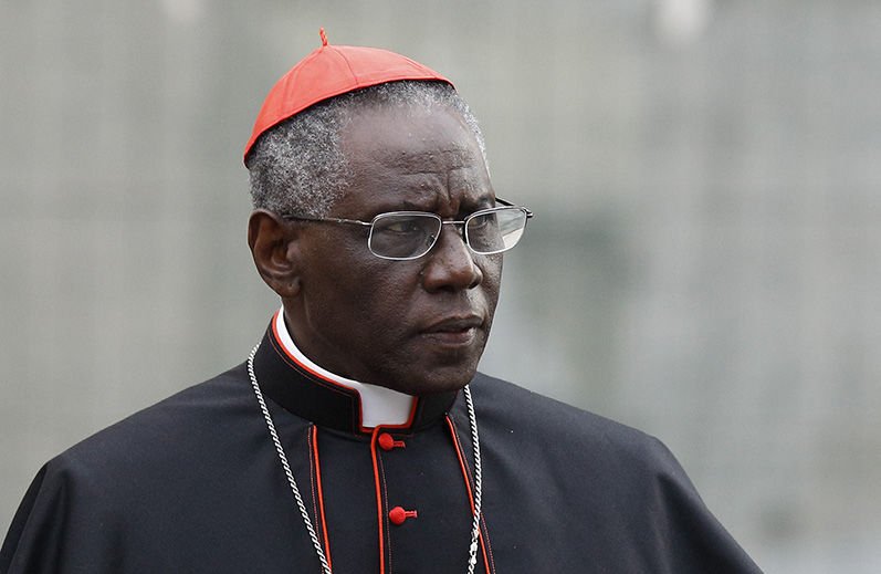 Cardinal Sarah (CNS photo/ Paul Haring)