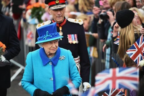 Queen Elizabeth II in Newtongrange