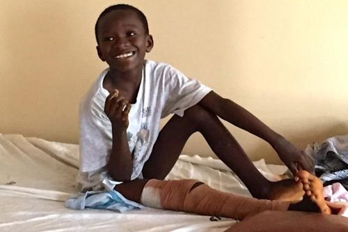 Boy from Sunyani. Courtesy of Medicus Christi.