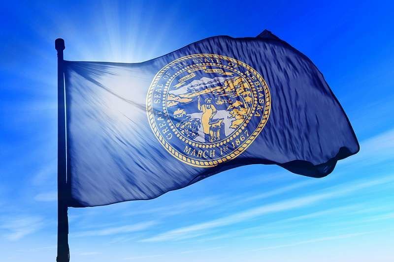 State Flag of Nebraska. Credit: Jiri Flogel/Shutterstock