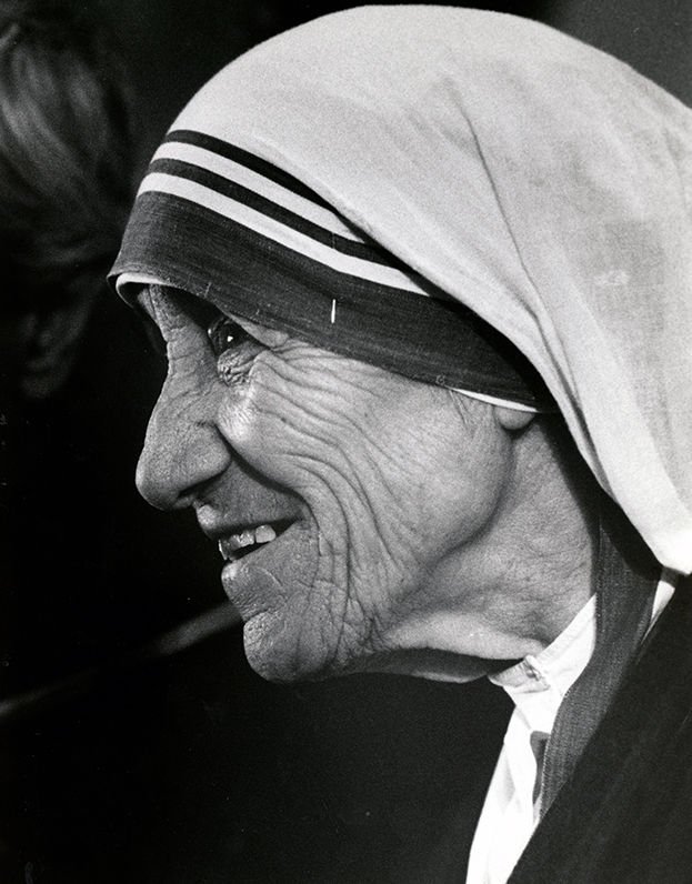 Blessed Teresa of Kolkata is pictured in 1990. (Michael Hoyt/CNS)