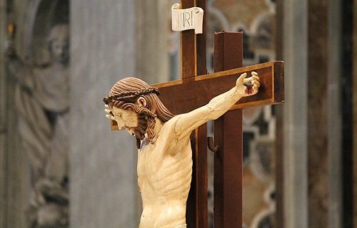 Pope Francis took part in a Penitential service at St. Peter's Basilica