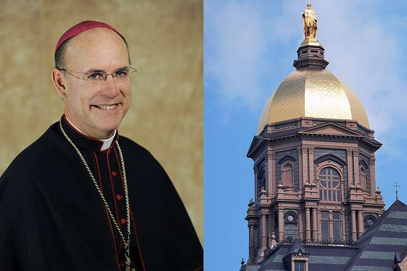 Bishop Kevin Rhoades; CNA file photo. University of Notre Dame; credit: Tobias Rad
