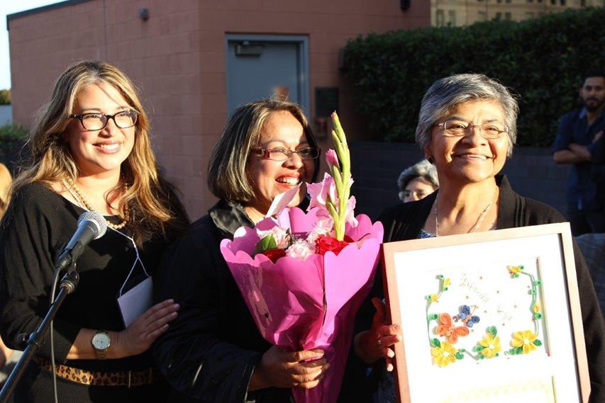 Social Service Sister Yolanda Vega (pictured right)