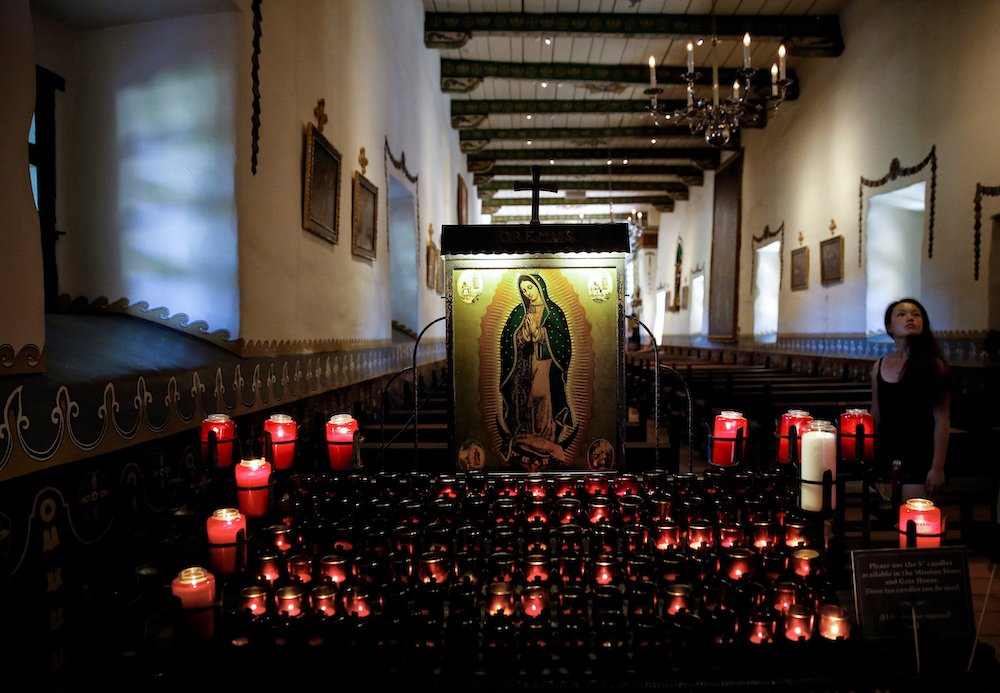 The Serra Chapel at Mission San Juan Capistrano in San Juan Capistrano
