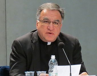 Fr. Thomas Rosica in the Vatican Press Office Feb 26