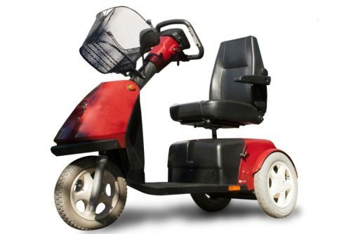Mobility scooter. Credit: Shutterstock.