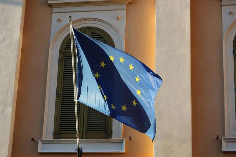 The flag of the European Union. Credit: Bohumil Petrik/CNA.