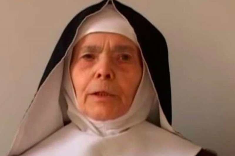 Sister Consolata di Santo. Credit: Video Capture Padre Pi?o Teleradio.