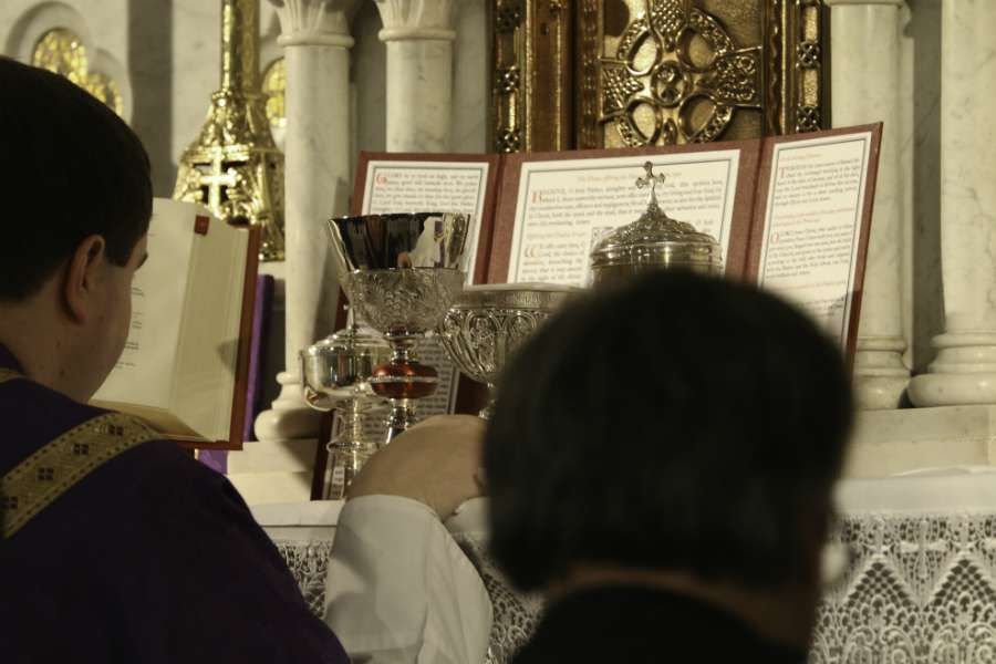 Mass said according to Divine Worship