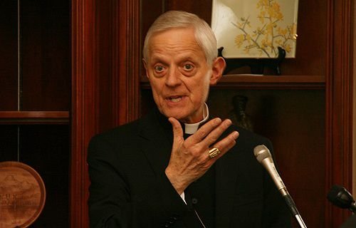 Cardinal Donald Wuerl of Washington speaks during Pledge of Solidarity and Call to Action event