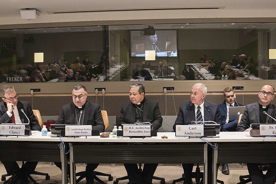 Preserving Pluralism and Diversity in the Nineveh Region conference. Credit: Knights of Colombus.