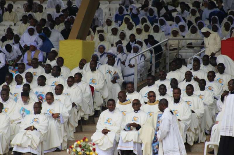 A Mass held during the plenary assembly of SECAM marking the organization's golden jubilee in Kampala