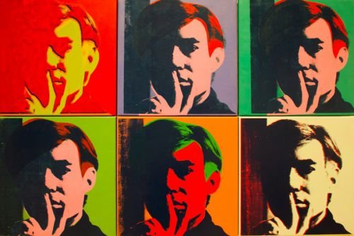 Andy Warhol. Credit: Thomas Hawk via Flickr (CC BY-NC 2.0).