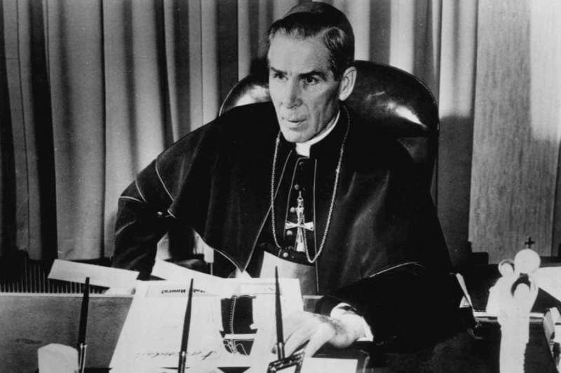 Archbishop Fulton Sheen. Public Domain photo.