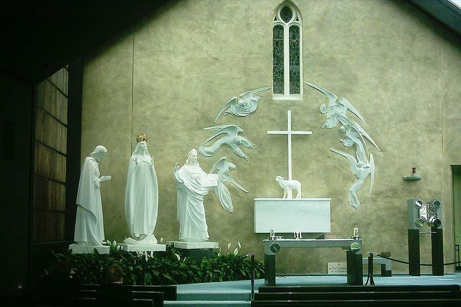 The Knock Shrine. Public domain.