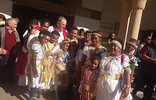 Papua New Guineans celebrate Bl. Peter To Rot near Sydney