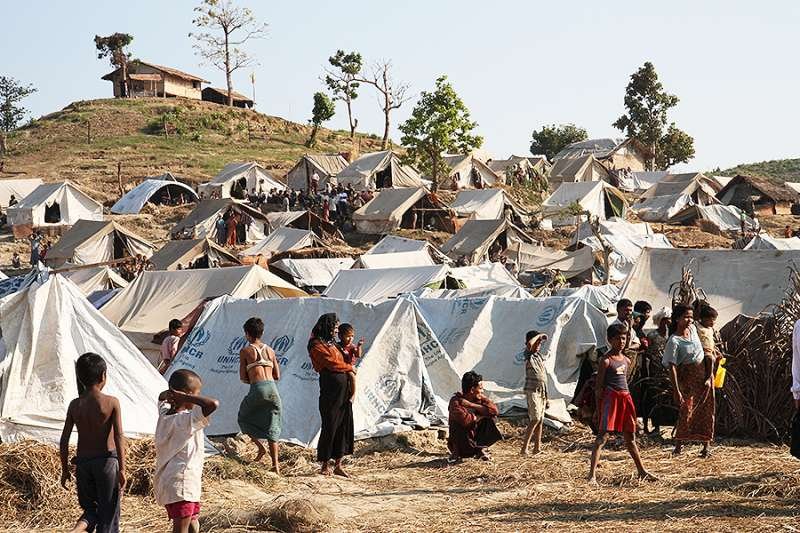 Rohingya refugee camp in Bangladesh. Credit: DFID_CC 2.0.