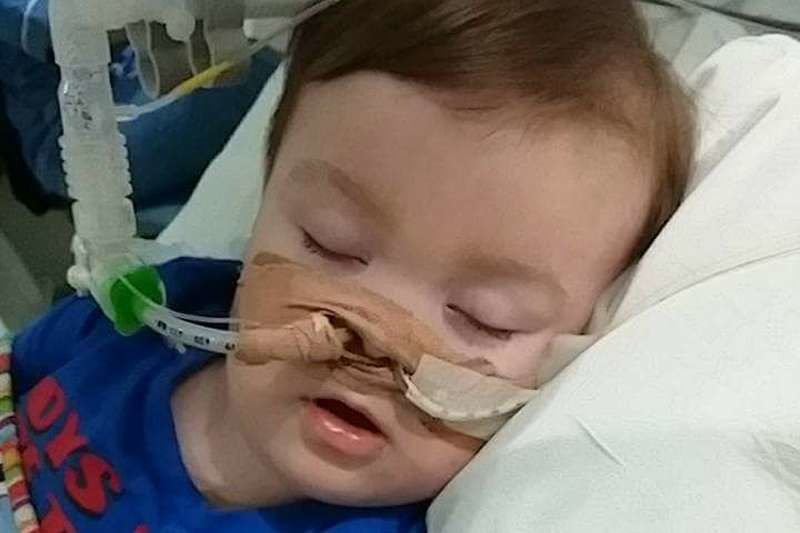 Alfie Evans. Photo courtesy of Alfie's Army Facebook.