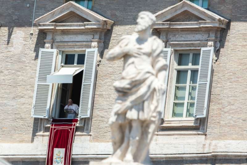 Pope Francis gives a special Angelus address for the feast of Saints Peter and Paul June 29