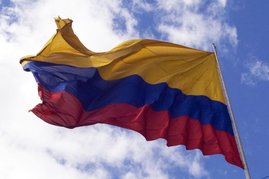 The flag of Colombia. Credit: Grancolombiano Departamento de Comunicaciones via Flickr (CC BY-NC 2.0).